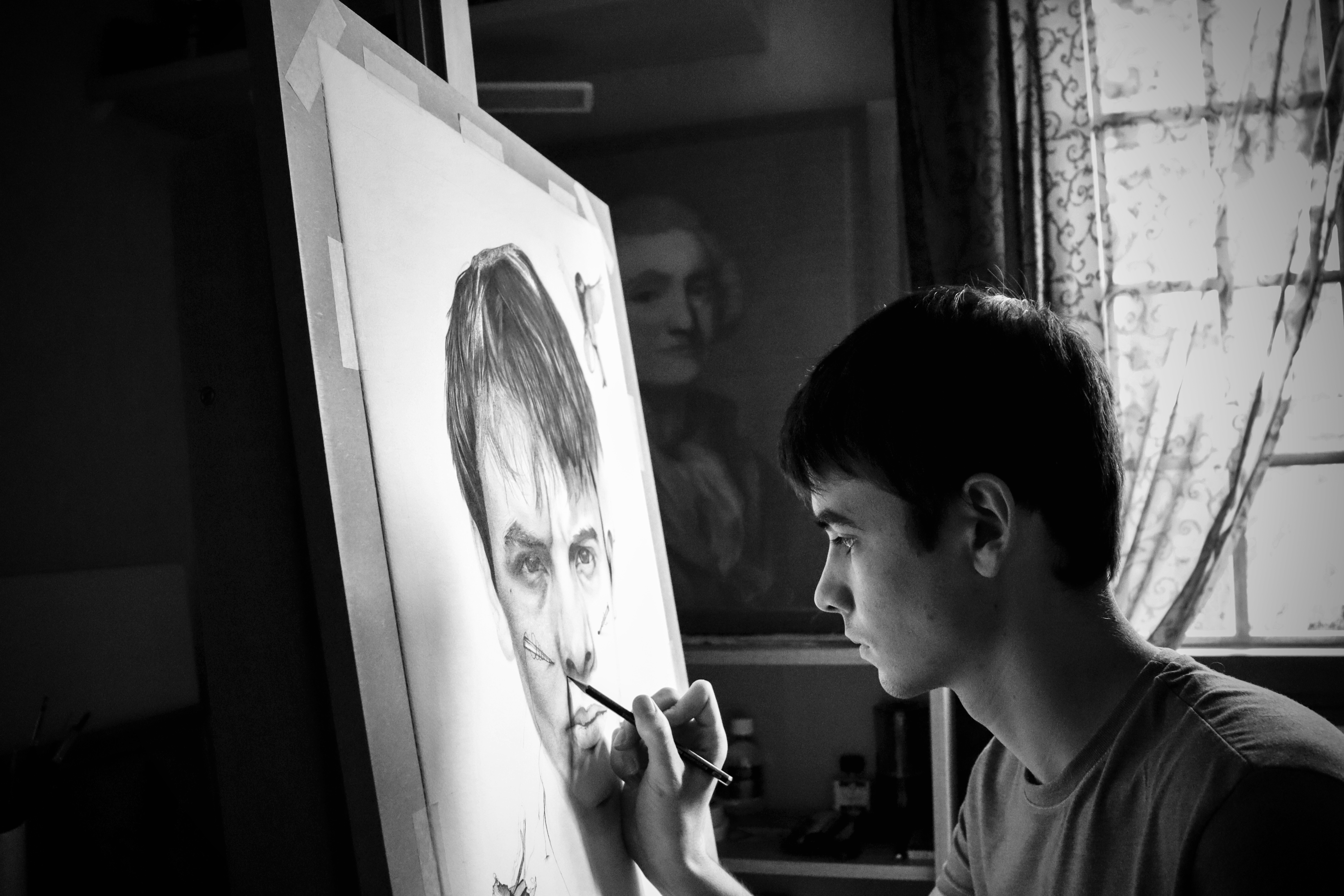 Théo Marichy - Autoportrait